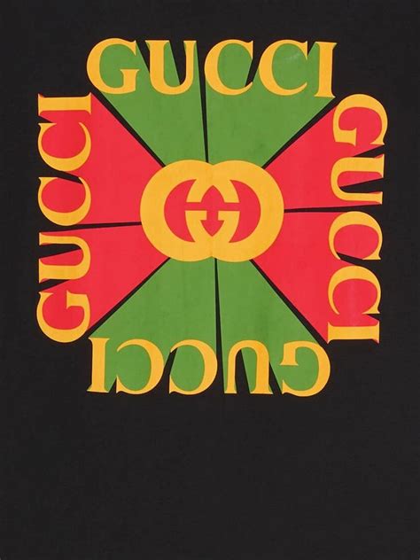 gucci inspired vintage logo tee|gucci patented logos.